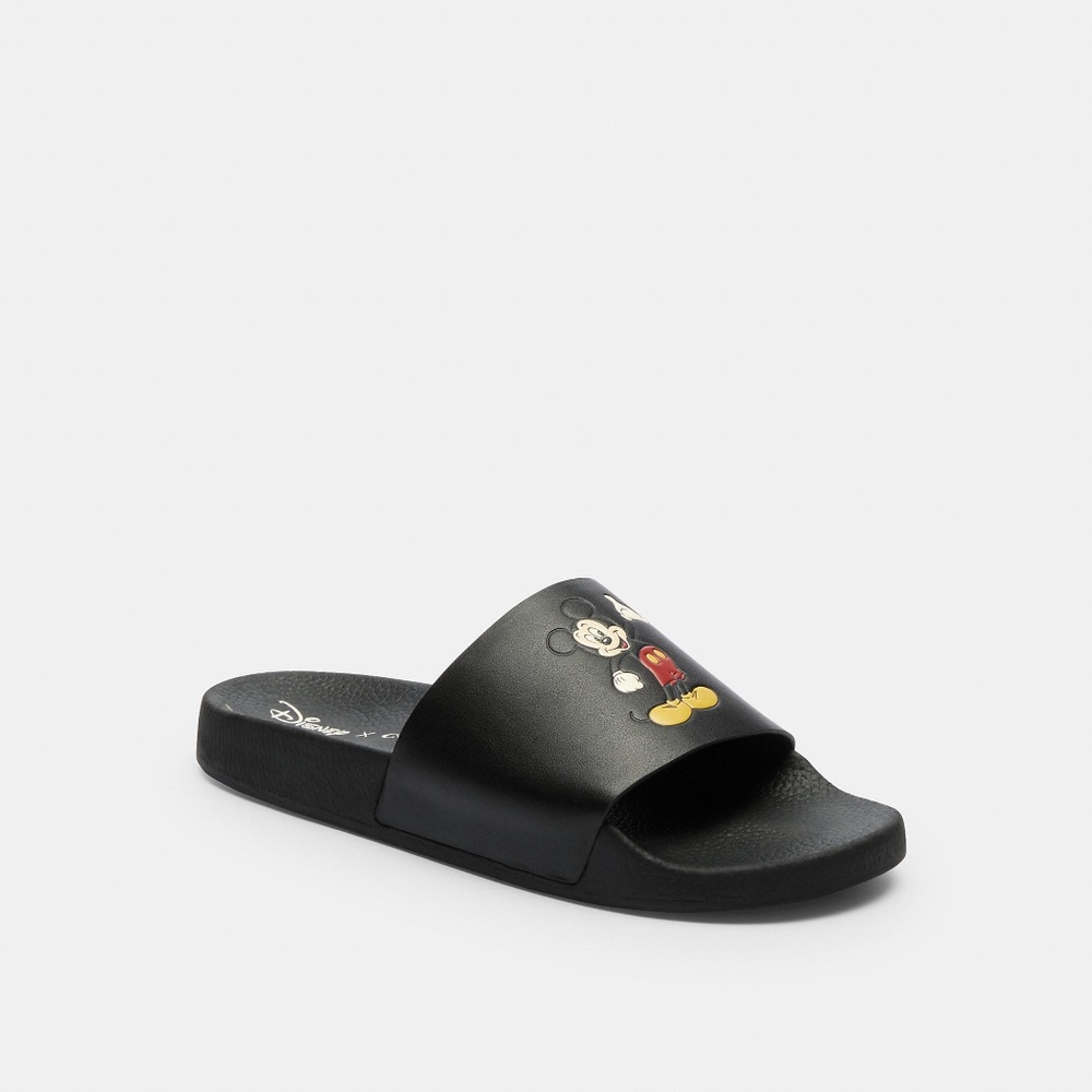 Disney X Coach Udele Sport Slide With Mickey Mouse